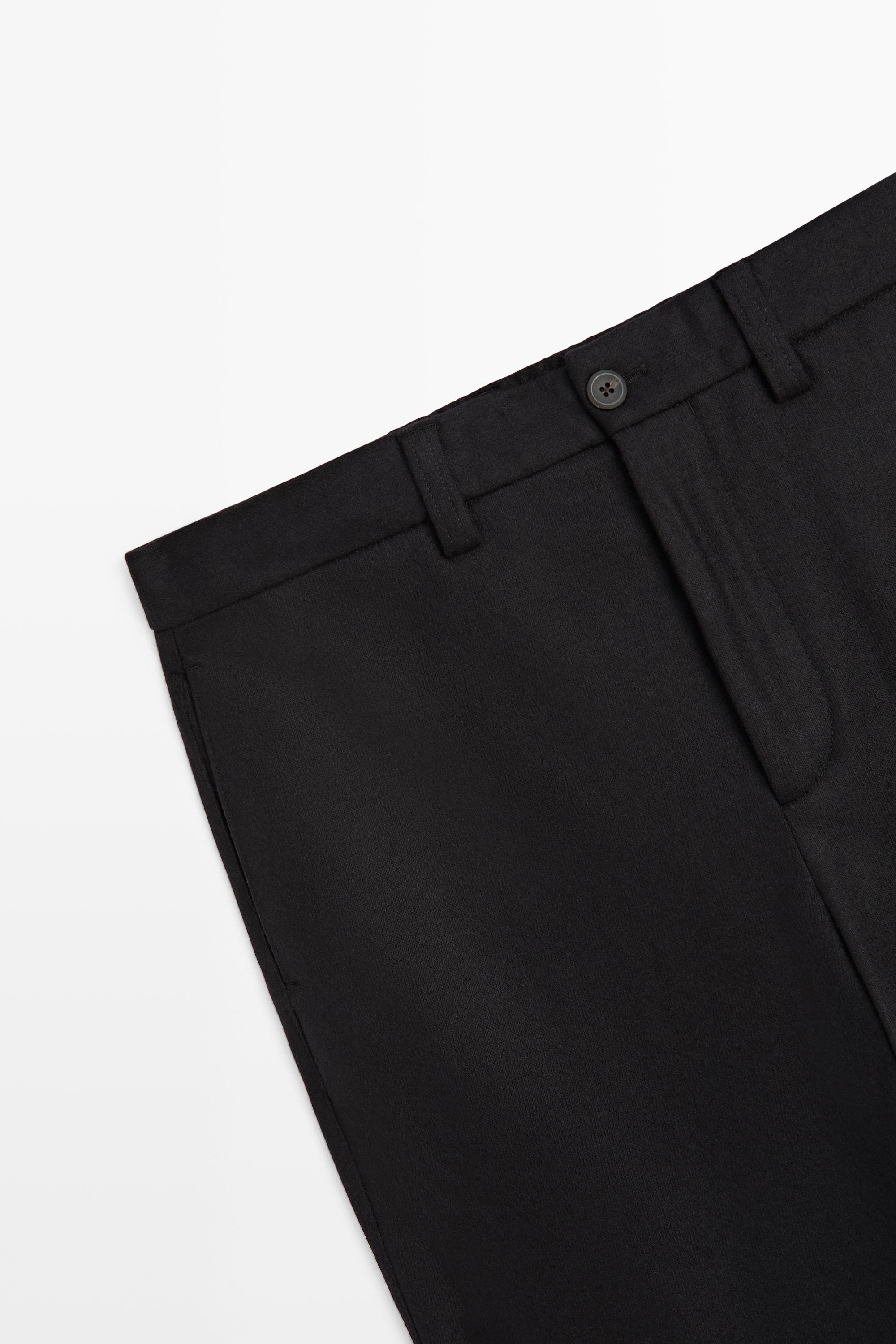 100% Wool Total Look Pants